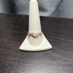 BP Rose Gold Heart Ring
